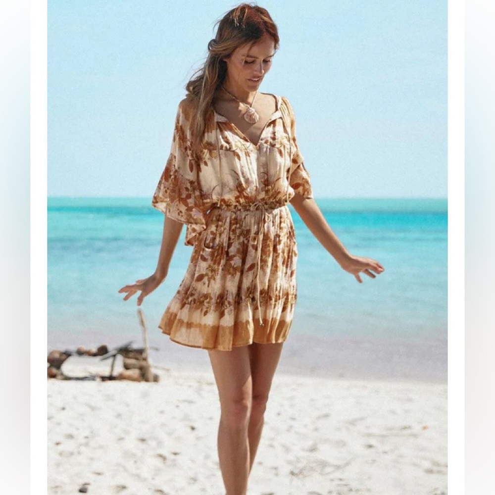 Spell “Coco Lei” Flutter Sleeve Play dress size XL